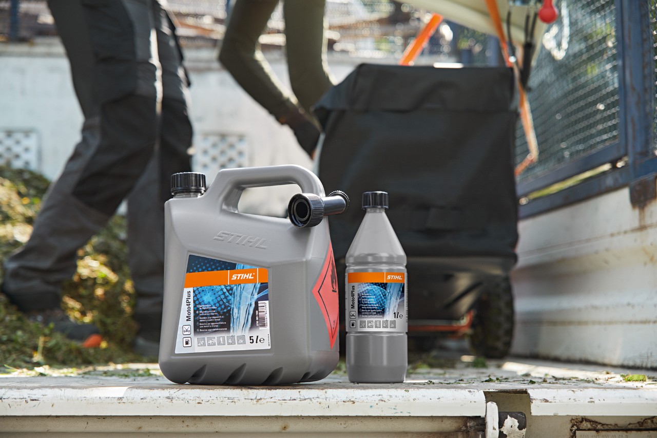 Gasolina para máquinas STIHL Moto4Plus en bidón 